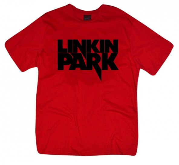 Linkin Park Baskılı T-shirt    KIRMIZI XS