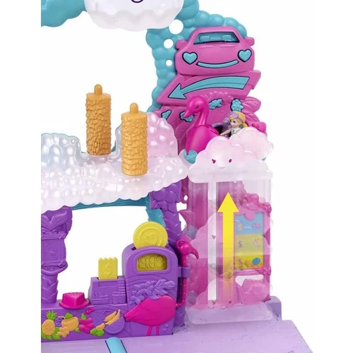 Polly Pocket Flamingo Araba Su Eğlencesi HHJ05 Lisanslı Ürün - Resim 2