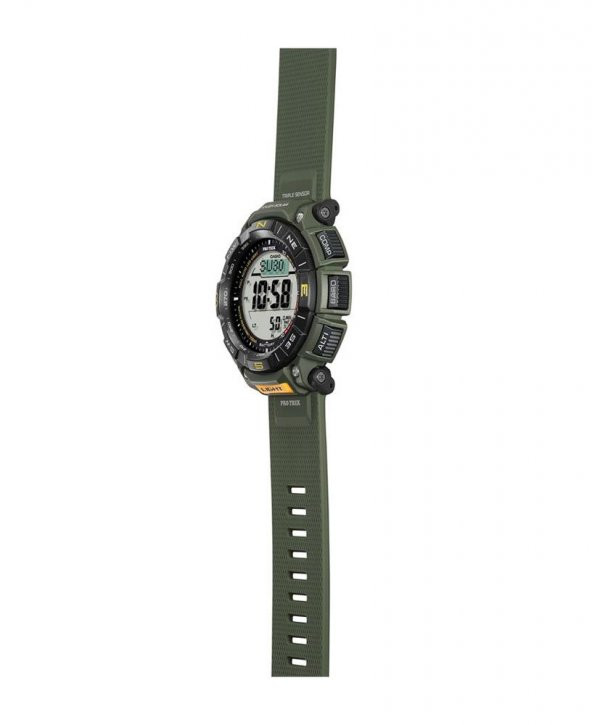 Casio Pro Trek PRG-340-3DR Güneş Enerjili Erkek Kol Saati - 2