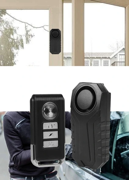 DailyTech Uzaktan Kumadalı Bisiklet Motosiklet Alarmı - 1