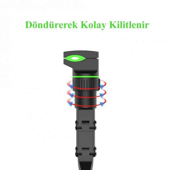 DailyTech Araç İçi Evrensel Dikiz Ayna Telefon Tutucu - 7