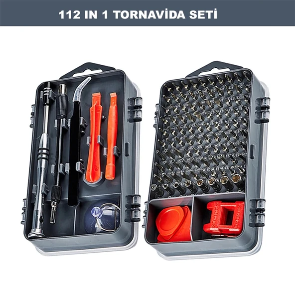 DailyTech 112 in 1 Hassas Coklu Tornavida Cep Telefonu Tamir Seti - 2