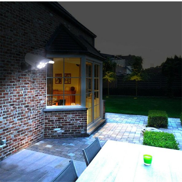 DailyTech Sensörlü Solar 77 LED Hırsız Caydırıcı Sahte Kamera Lamba - 9