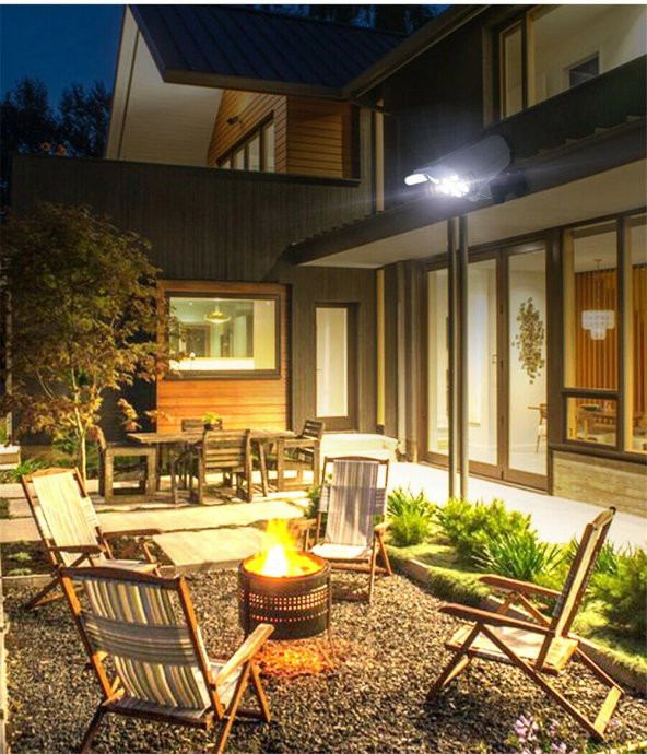 DailyTech Sensörlü Solar 77 LED Hırsız Caydırıcı Sahte Kamera Lamba - 10
