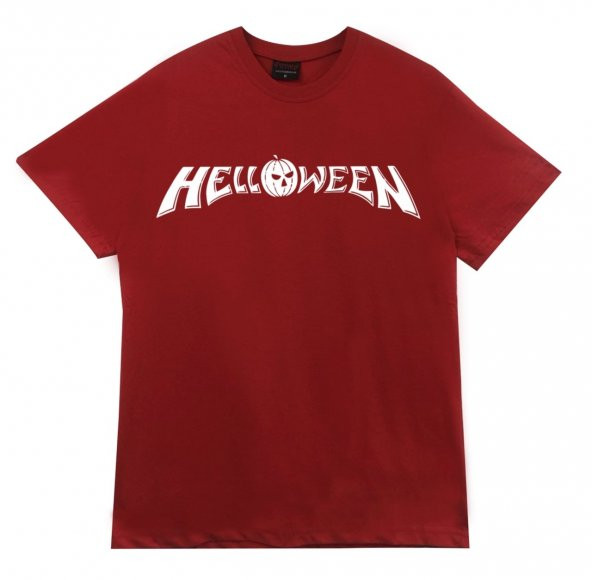 Helloween Baskılı T-shirt    SAKS MAVİSİ L