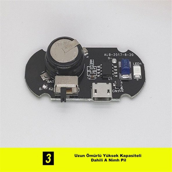 DailyTech Fake Sahte Araç Güvenlik Yanıp Sönen Alarm LED Işık - 4