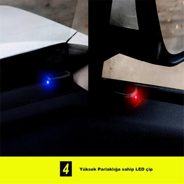 DailyTech Fake Sahte Araç Güvenlik Yanıp Sönen Alarm LED Işık - 6