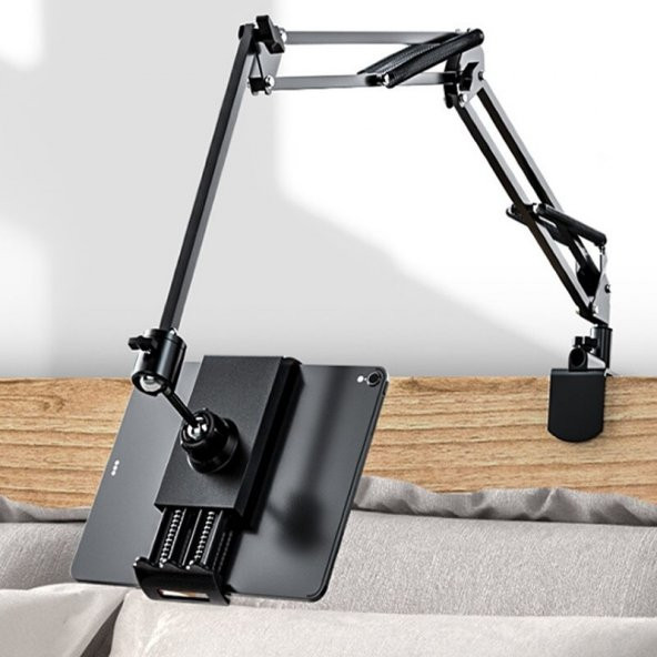 DailyTech 360 Derece Uzun Kol Tablet Telefon Tutucu Stand Stant - 5