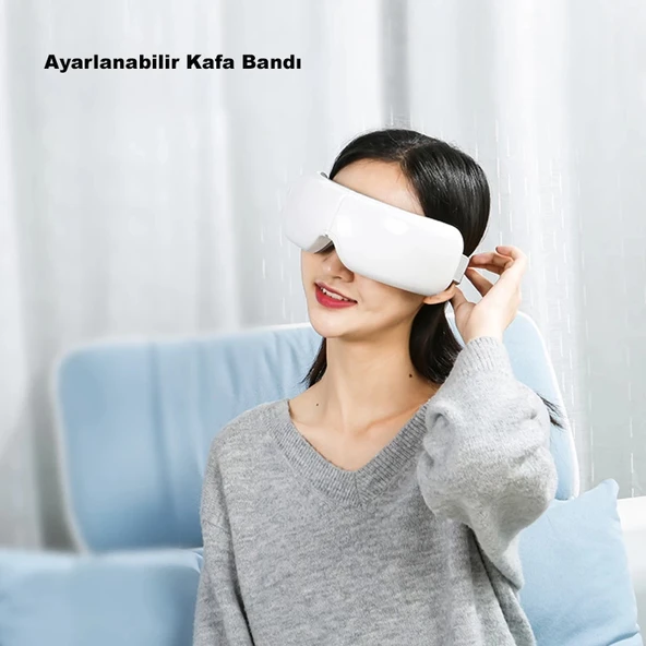 DailyTech Şarjlı Akıllı Göz Yüz Terapi Masaj Aleti - 4