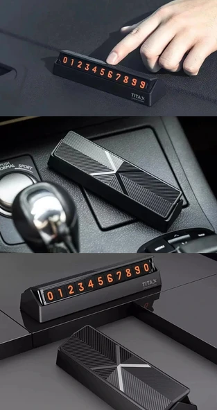 DailyTech Mijia Titax Araç Araba Park Numaratör