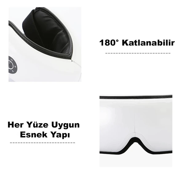 DailyTech Şarjlı Akıllı Göz Yüz Terapi Masaj Aleti - 7
