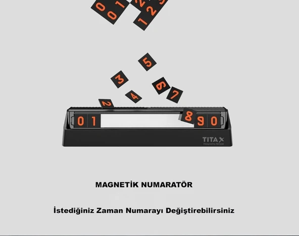 DailyTech Mijia Titax Araç Araba Park Numaratör - 6