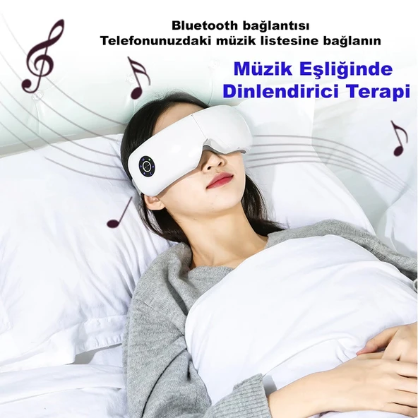 DailyTech Şarjlı Akıllı Göz Yüz Terapi Masaj Aleti - 3