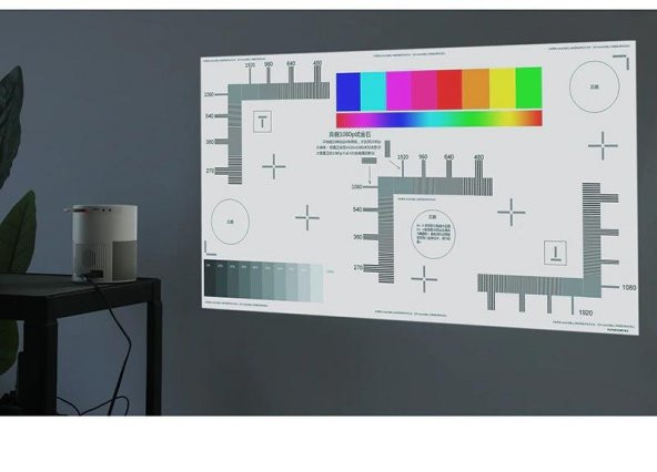 AUN Full Hd Projektör 1080p Ios & Android Telefon Destekli Led Projeksiyon SKAUNPRJTÖR - 7