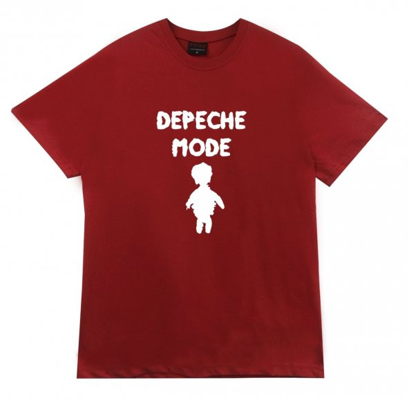 Depeche Mode Baskılı T-shirt    GRİ 2XL