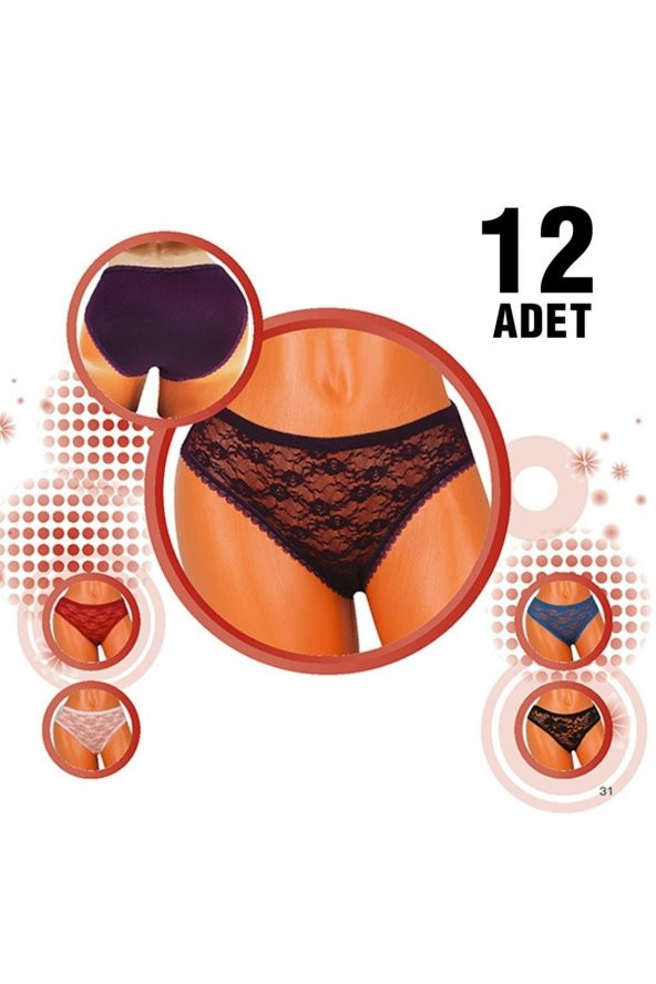 104 Dantelli Bikini 12li