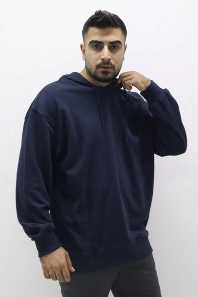 Cazador 22KCEEO05047 Erkek Lacivert Kapüşonlu Sweat - 2