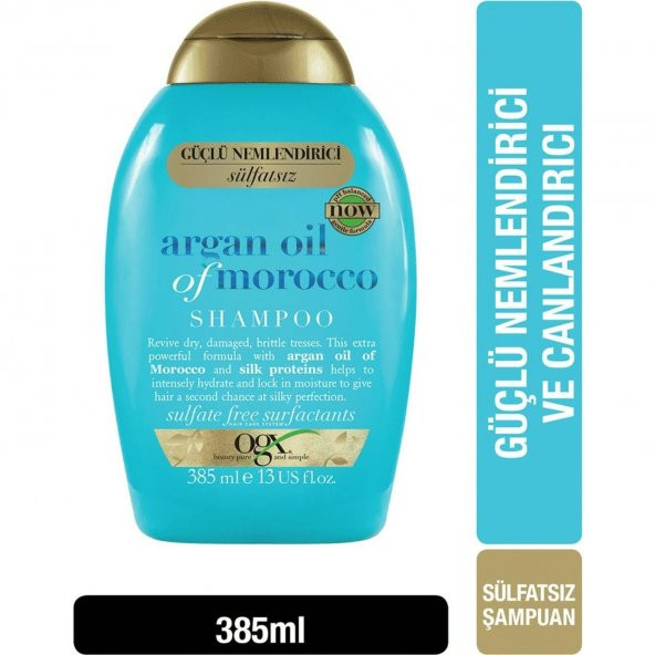Organix Argan Oil Of Morocco Güçlü Nemlendirici Sülfatsız 385 Ml