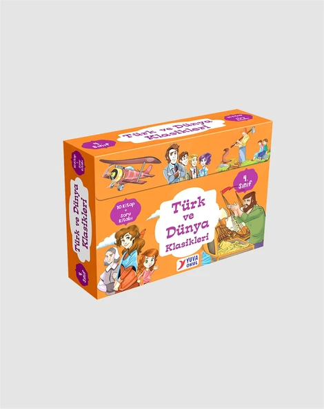 Yuva Yayınları Türk Ve Dünya Klasikleri 4. Sınıf 10 Kitap 80 Sayfa - 2