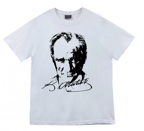 Gazi Mustafa Kemal Atatürk Baskılı T-shirt  BORDO 2XL