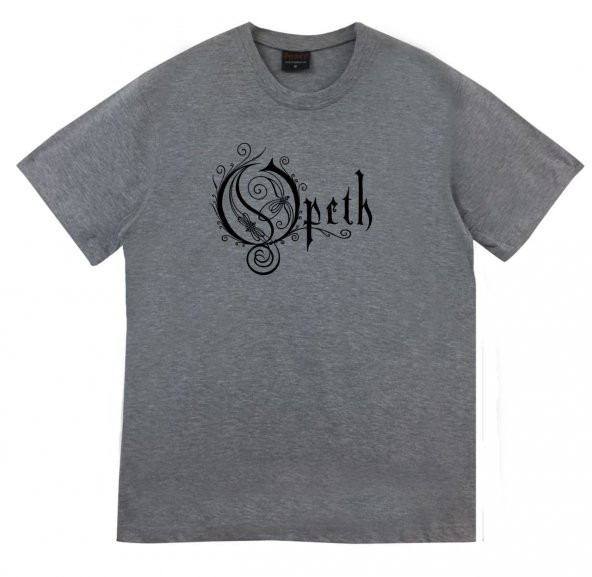Opeth Baskılı T-shirt    GRİ L