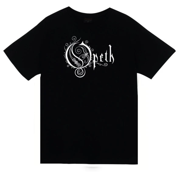 Opeth Baskılı T-shirt    SİYAH XS