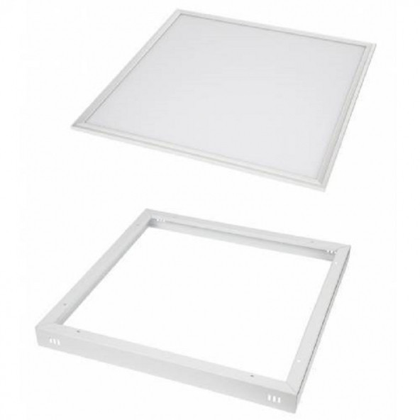 54w 3200k gün ışığı panel led Sıva üstü 60x60 panel led spot - 5