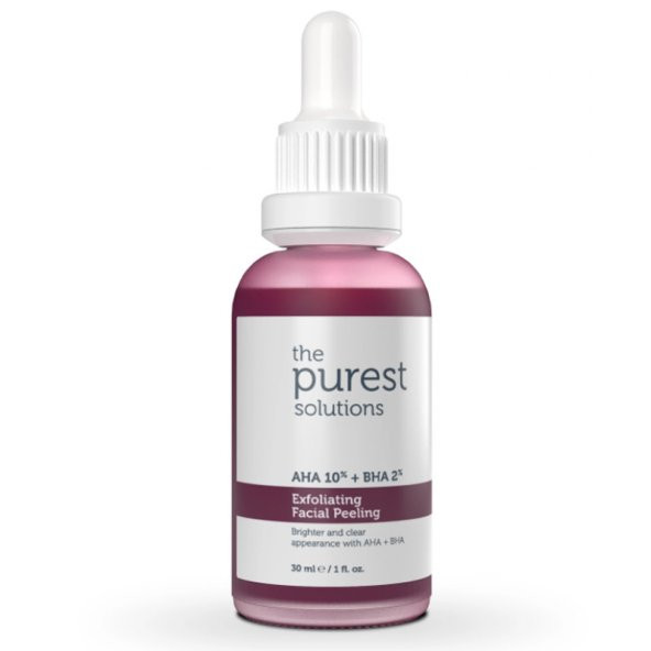 The Purest Solutions 30 ml Canlandırıcı & Cilt Tonu Eşitleyici Yüz Peeling Serum