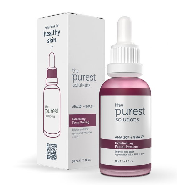 The Purest Solutions 30 ml Canlandırıcı & Cilt Tonu Eşitleyici Yüz Peeling Serum - 2