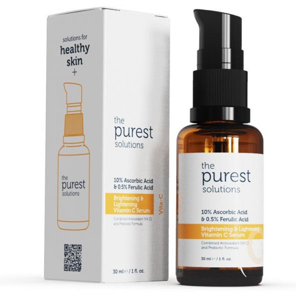 The Purest Solution Aydınlatıcı + Renk Tonu Eşitleyici C Vitamini Serum 30 ml - 2