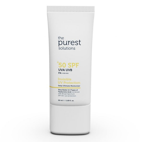 The Purest Solutions Yüksek Koruma Güneş Kremi Spf50+ 550 ml