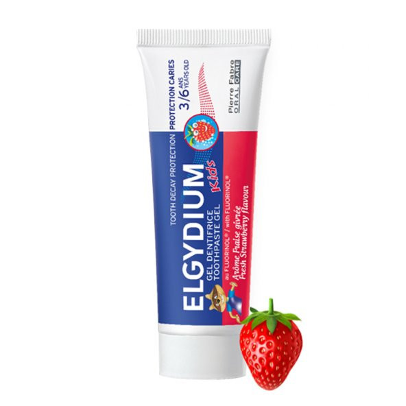 Elgydium Çilek Aromalı 2-6 Yaş Çocuk Diş Macunu 50 ml - 2