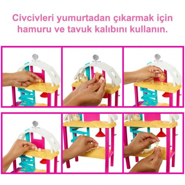 Barbie Eğlenceli Çiftlik Hayatı Oyun Seti HGY88 - 6