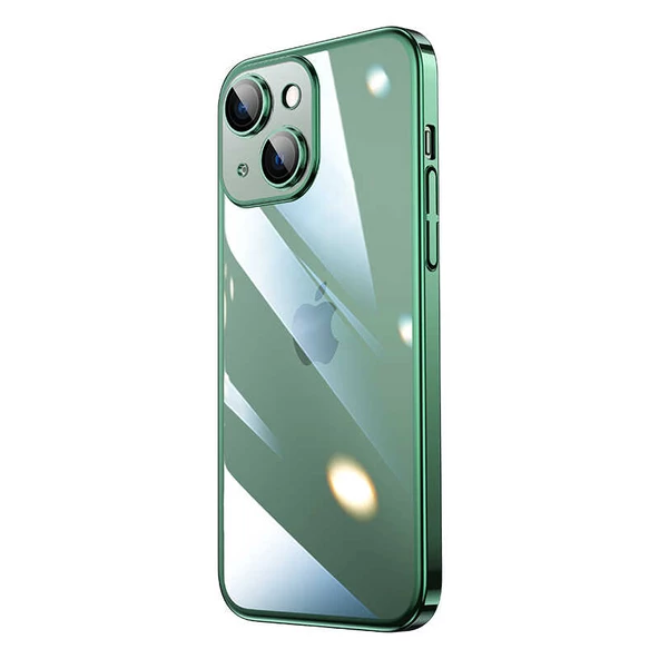 Apple iPhone 13 Kılıf Renkli Çerçeveli Zore Riksos Silikon Kılıf - Resim 2