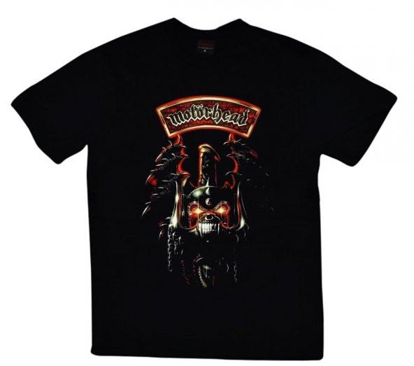Motörhead Baskılı T-shirt    SİYAH 3XL