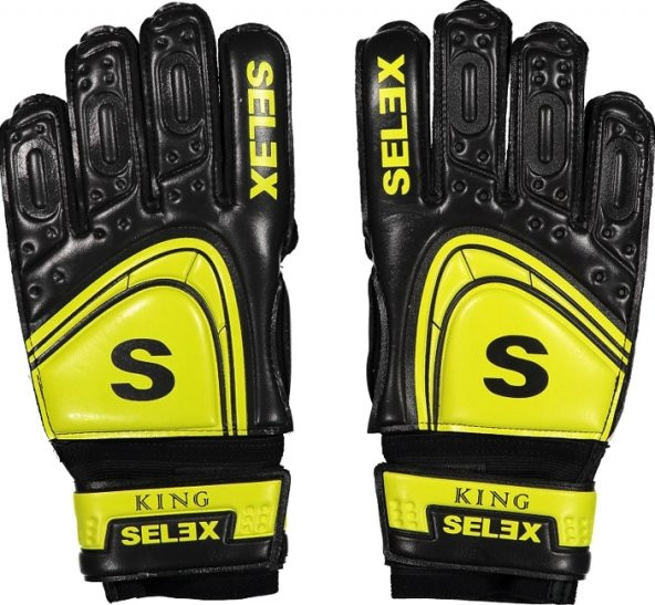 SELEX King Kemiksiz Sarı Kaleci Eldiveni