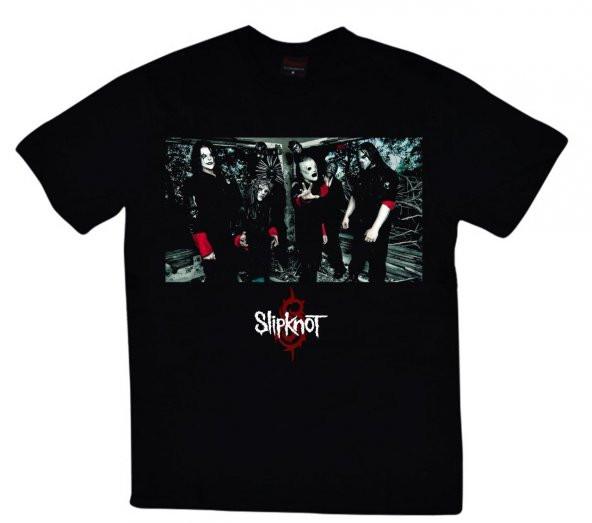 Slipknot Baskılı T-shirt    SİYAH L