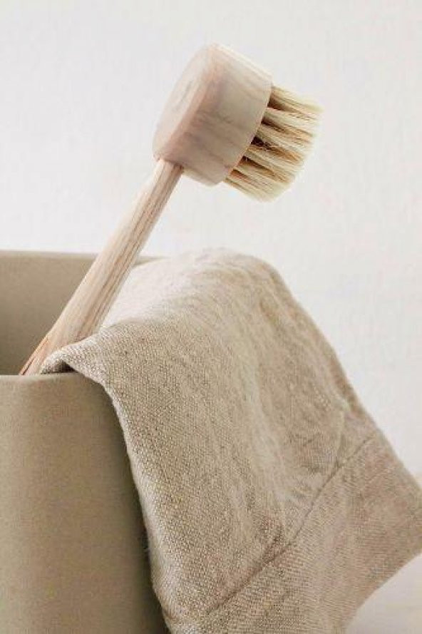 The Mia Bulaşık & Sebze Fırçası Doğal Tampiko Otundan MIA0015 - 3