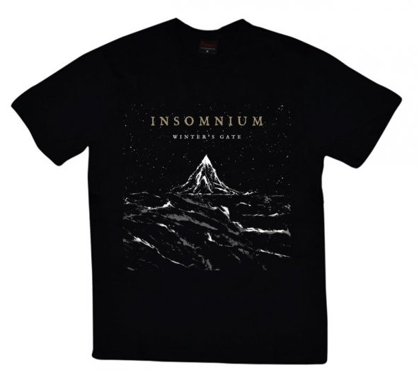 Insomnium Baskılı T-shirt    SİYAH 3XL