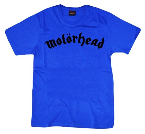 Motörhead Baskılı T-shirt    SAKS MAVİSİ XL