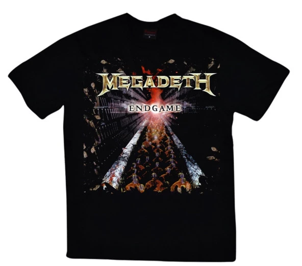 Megadeth Baskılı T-shirt    SİYAH S