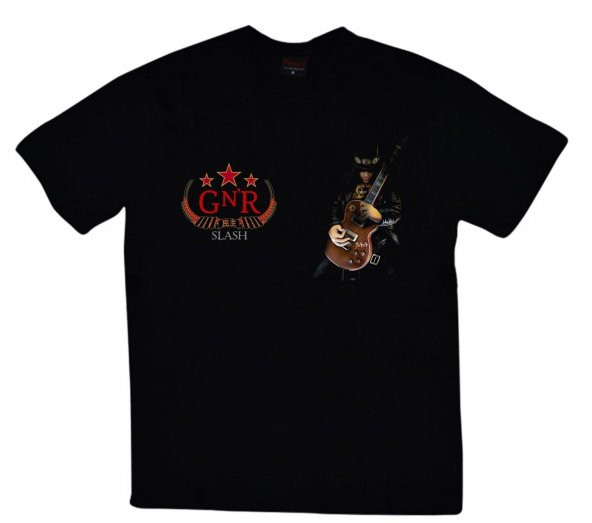 Guns N Roses Baskılı T-shirt    SİYAH 2XL