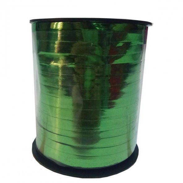 Rafya Metalik Yeşil 200metre 8mm ürün görseli