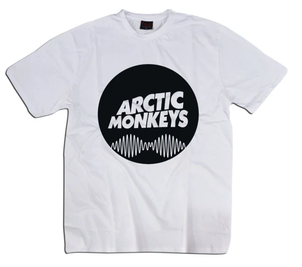 Arctic Monkeys Baskılı T-shirt    BEYAZ S