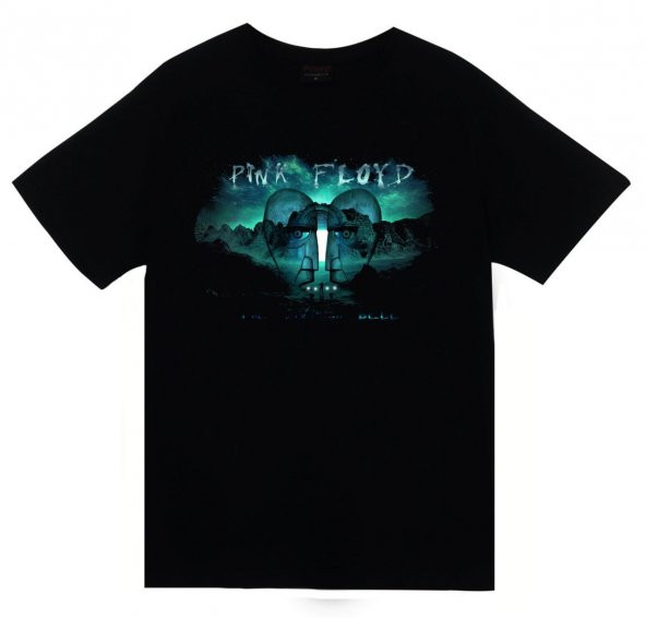 Pink Floyd Baskılı T-shirt    SİYAH S