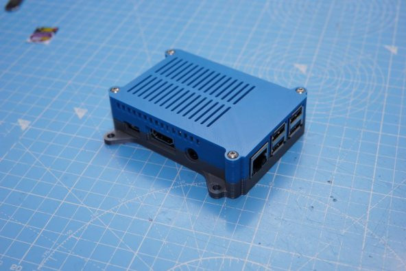 Kintaro Soğutucu Sığdırmak İçin Raspberry Pi 3B Kutu Kılıf Plastik Aparat - 3