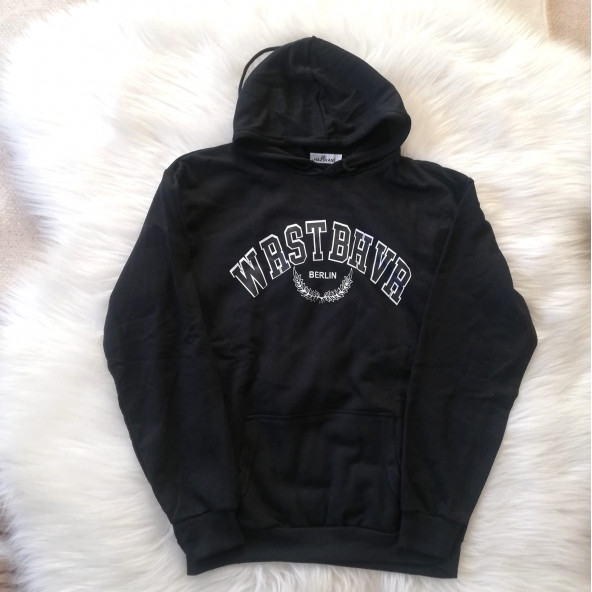 Siyah WRSTBHVR Berlin Sweatshirt XL Beden Unisex