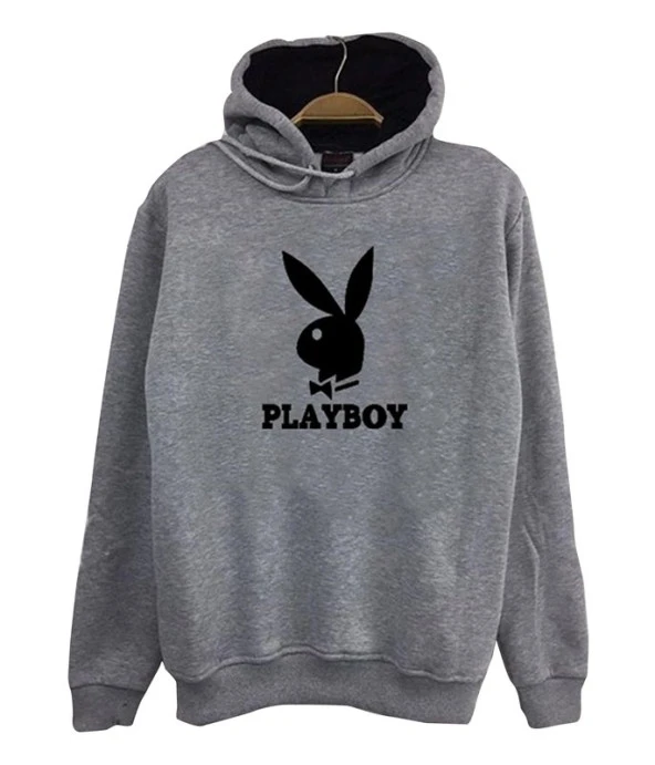 PLAYBOY Baskılı Sweatshirt  GRİ L