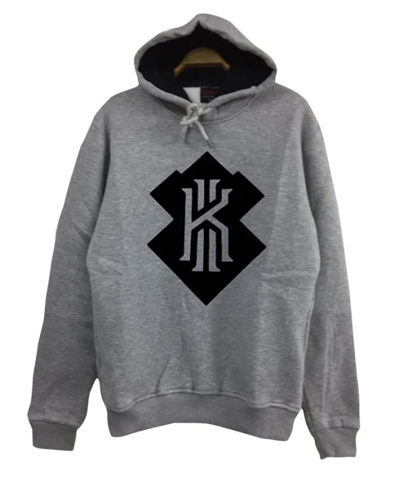 HOUSTON ROCKETS KYRIE IRVING Baskılı Sweatshirt  GRİ L