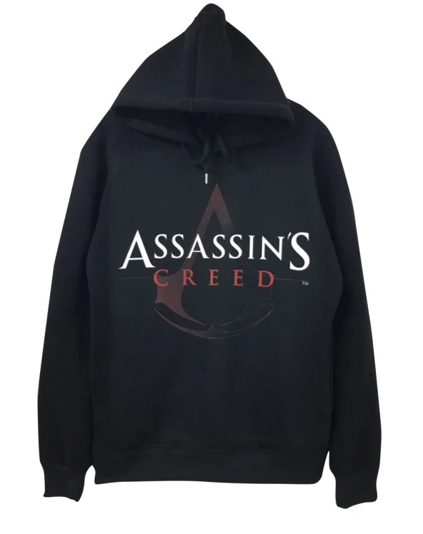 ASSASSIN'S CREED Baskılı Sweatshirt  SİYAH 3XL